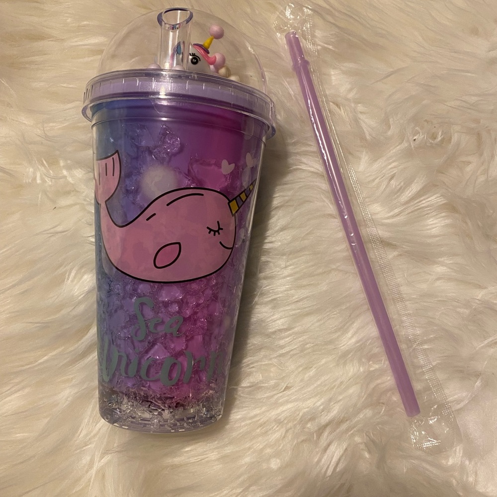 Unicorn colorful cup for kids